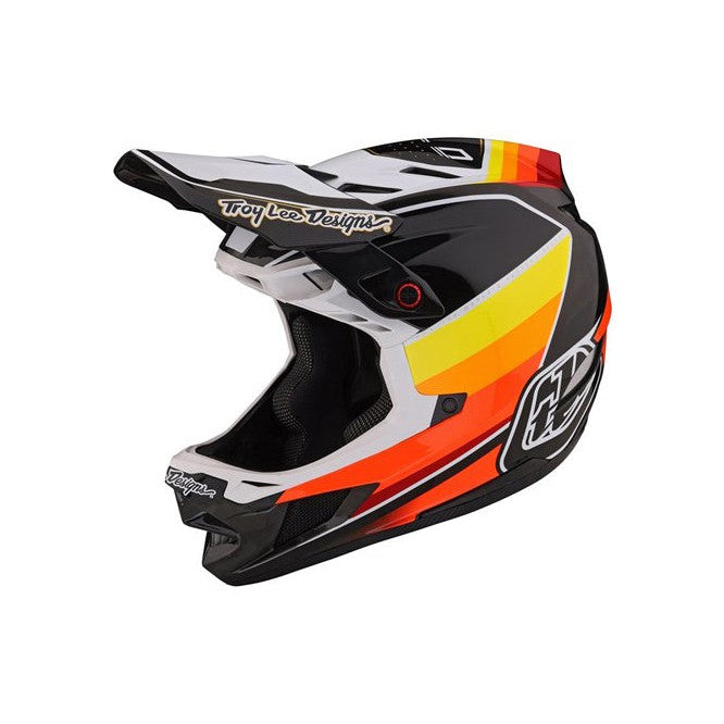 TLD 23 D4 AS Carbon MIPS Helmet / Reverb Black / White  / L-XL