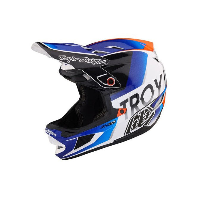 TLD 23 D4 AS Composite MIPS Helmet / Qualifier White / Blue / XL-XXL