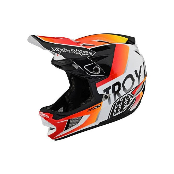 TLD 23 D4 AS Composite MIPS Helmet / Qualifier White / Orange / XL-XXL