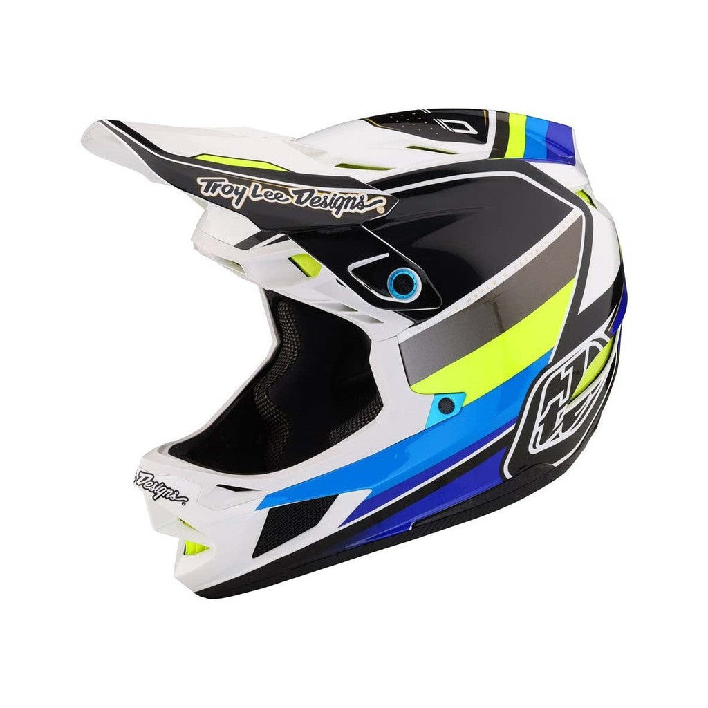TLD 23 D4 AS Composite MIPS Helmet Reverb White / Blue / Blue / White / XL-XXL