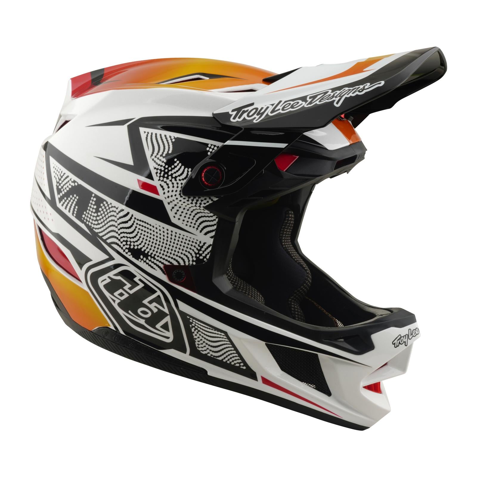 TLD 26.1 D4 AS Composite Helmet / Lined Up White