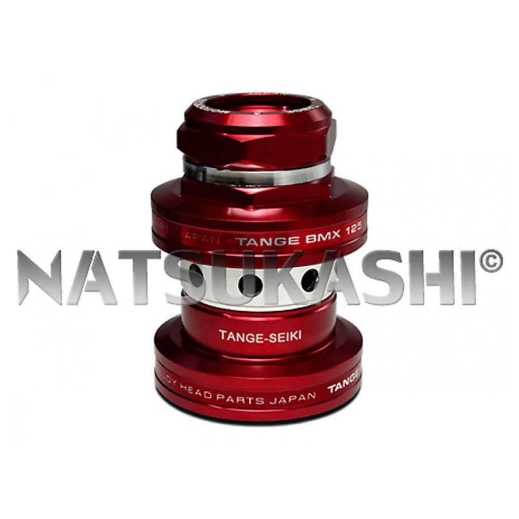 Tange MX-125 Anodised Threaded Headset / Red / 25.4mm