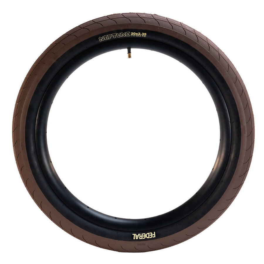 Federal Neptune Tyre / Brown With Black Sidewall / 20 x 2.35
