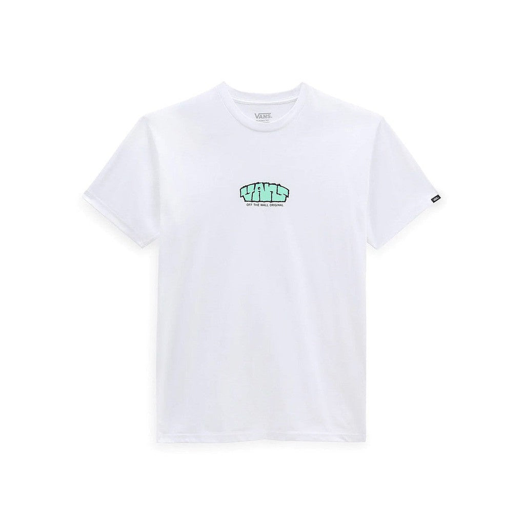 Vans Blocked Vans Logo SS T-Shirt / White / XXL