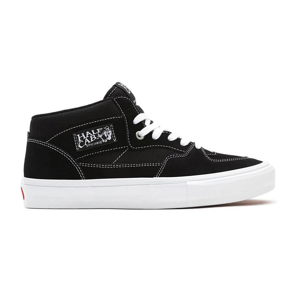 Half white half black vans hotsell