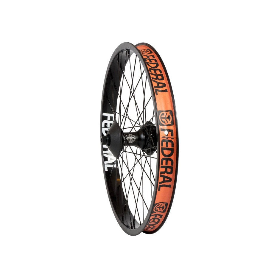 Federal Female Stance Cassette Rear Wheel With Guards And Butted Spokes / Black / 9T RHD