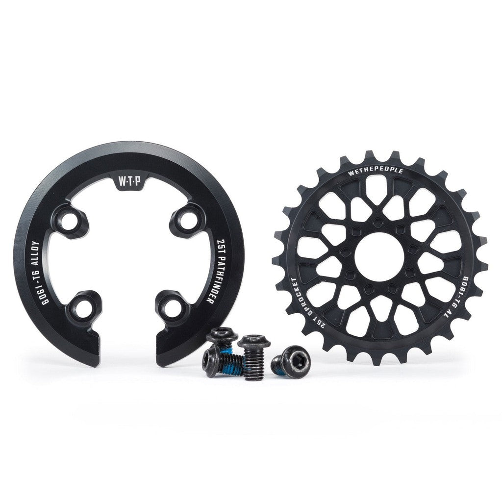 Wethepeople Pathfinder Sprocket & Guard / Black / 28T