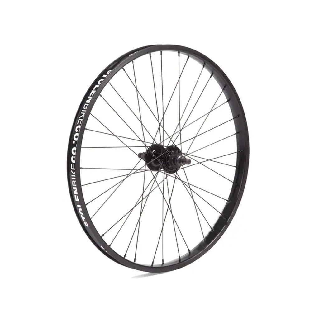 Image of a black Alex 24 inch custom Wheel on a white background.