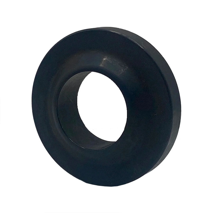 A black BB Buddy for frame protection on a white background.