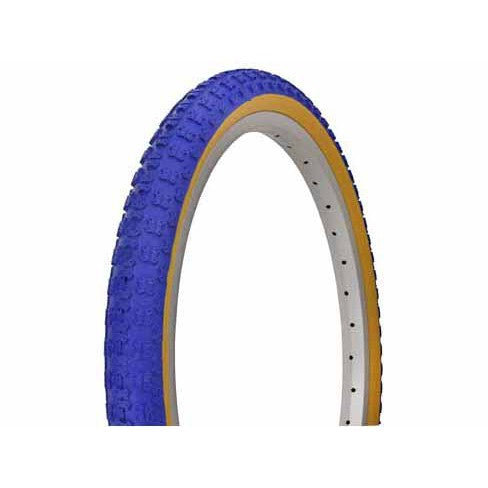 A retro blue CST Comp 3 tyre on a white background.