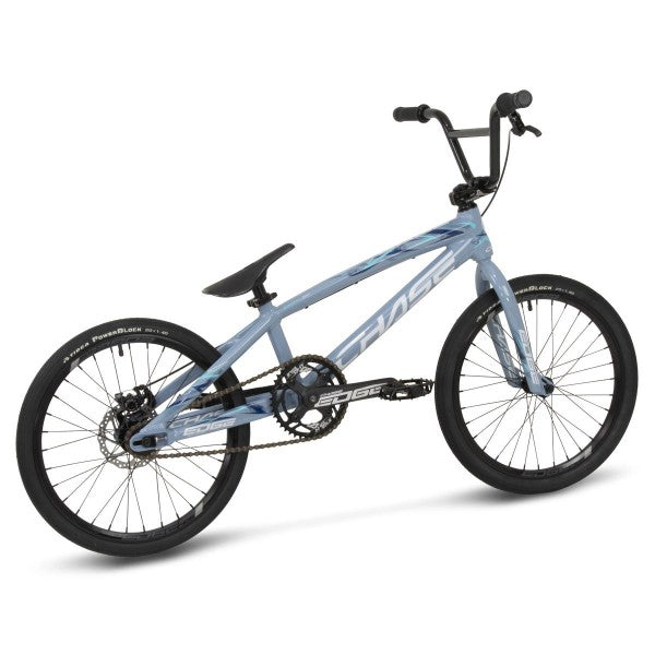 A blue Chase Edge Expert XL Bike (2024) on a white background.
