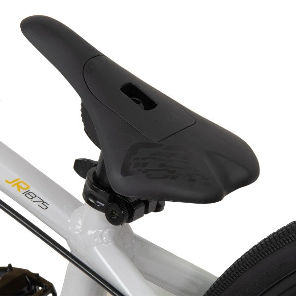 A close up of the seat of a Chase Edge Expert Bike (2024).