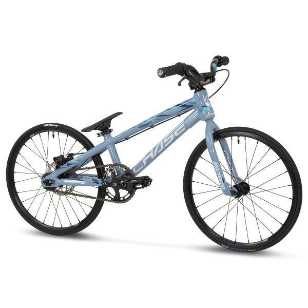 A Chase Edge Micro 18 Bike (2024) in blue and black on a white background.