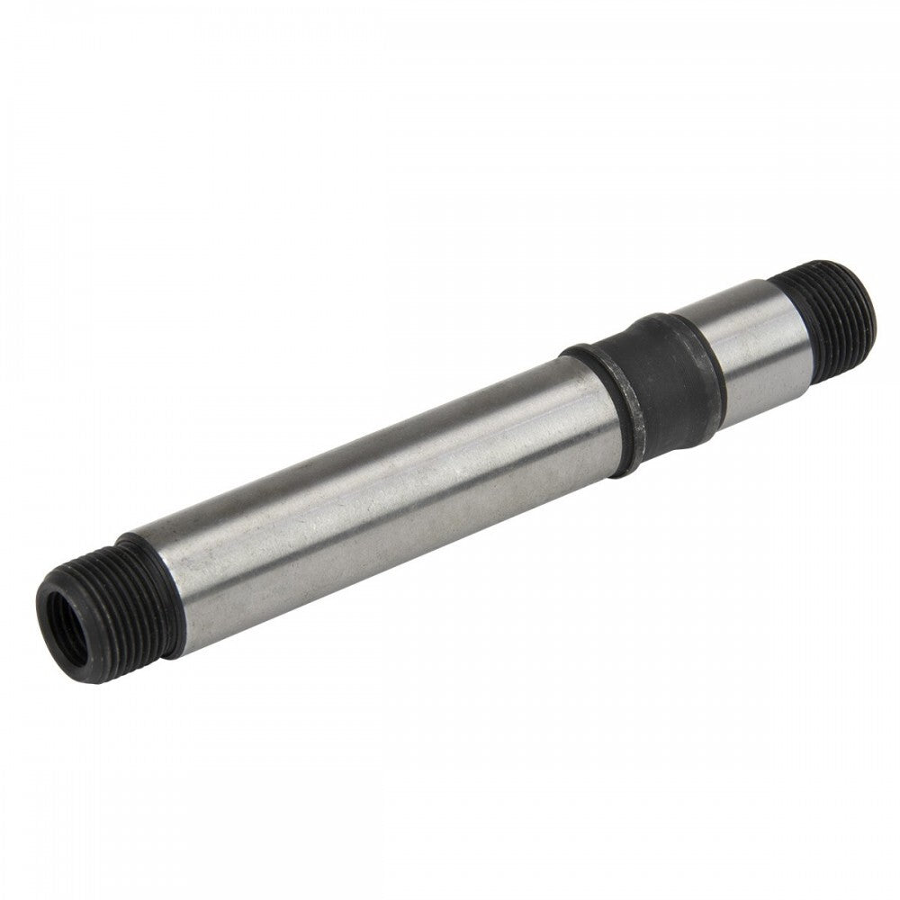 The Chase Element OEM Rear Cassette Axle is a robust chromoly axle with threaded ends, ideal for replacing the rear axle in wheel hubs of Chase Elements Complete Pro Size Bikes.