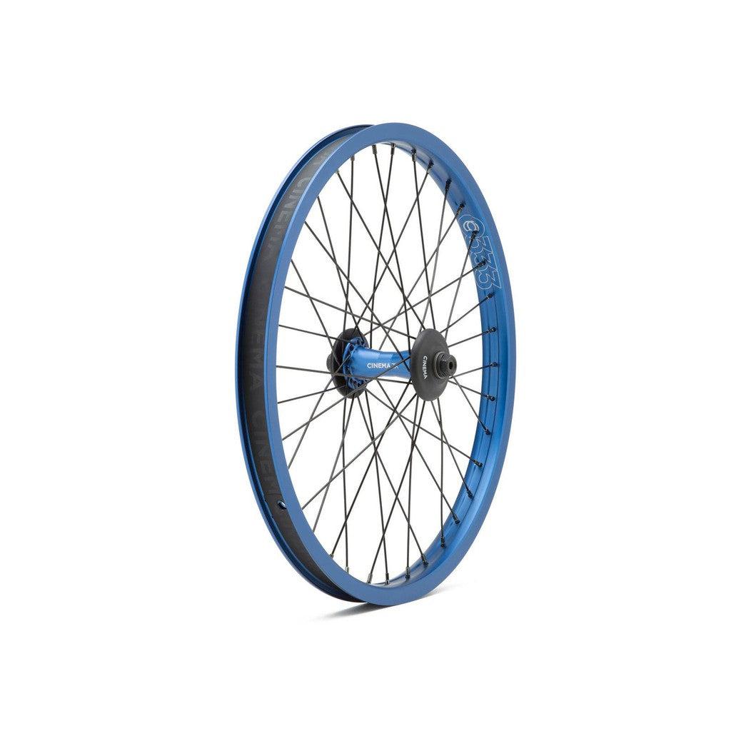 Cinema 333/ZX Front Wheel / Blue / 10mm / 36h
