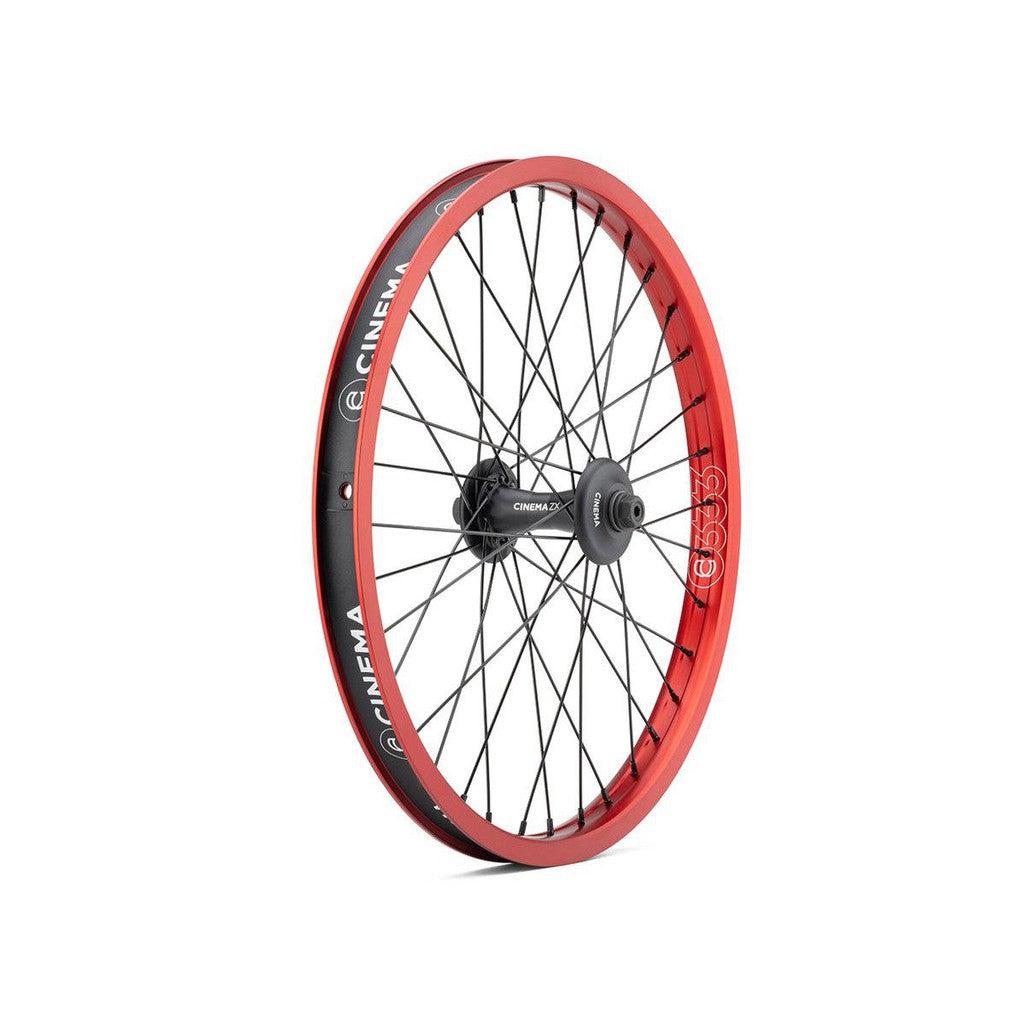 Cinema 333/ZX Front Wheel / Red/Black Hub