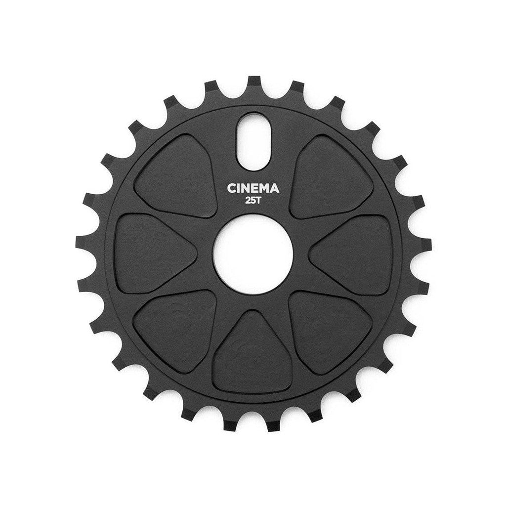 Cinema Rock Sprocket / Black / 25T