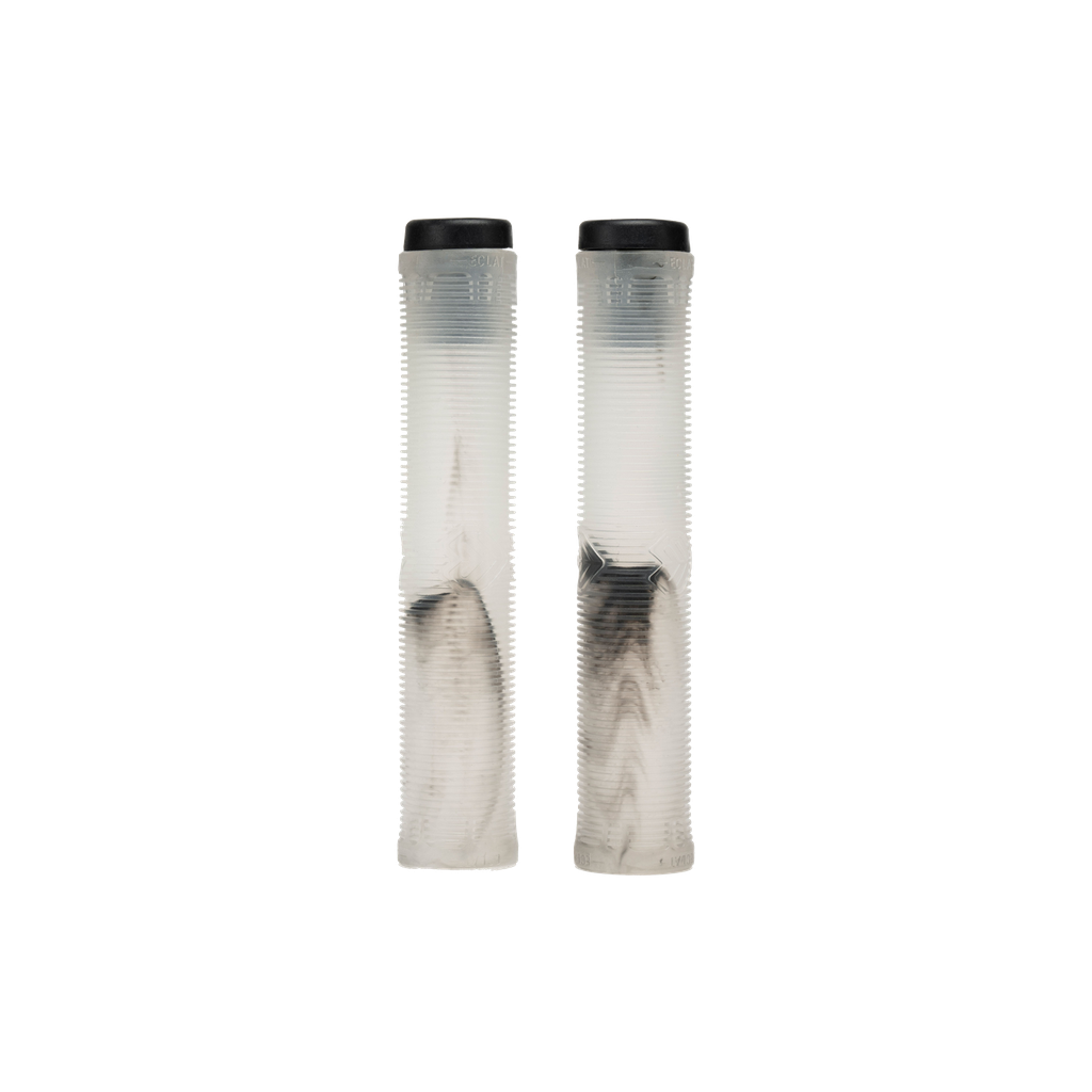 A pair of Eclat Filter Grips on a white background made with K3 material.