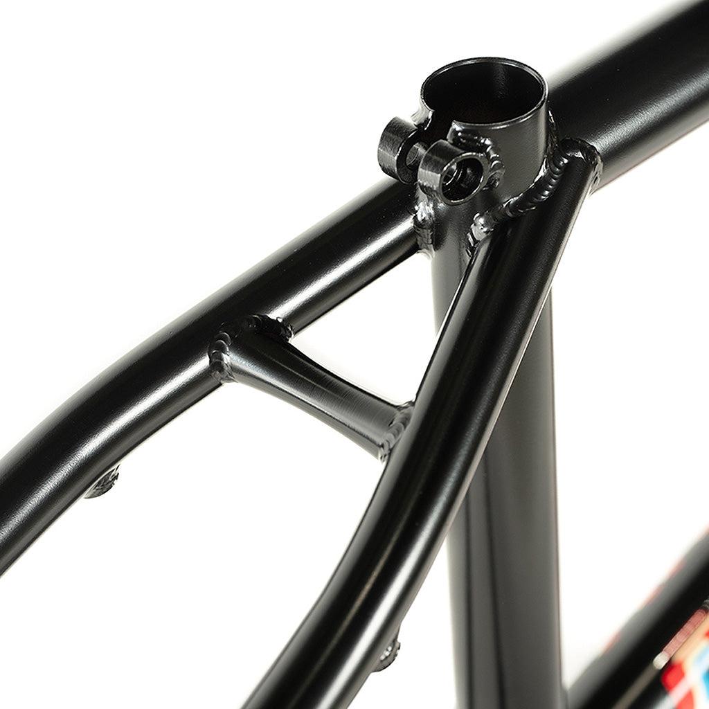 A close up of a Colony Enishi Flatland Frame (Kio Hayakawa Signature), perfect for flatland riders.