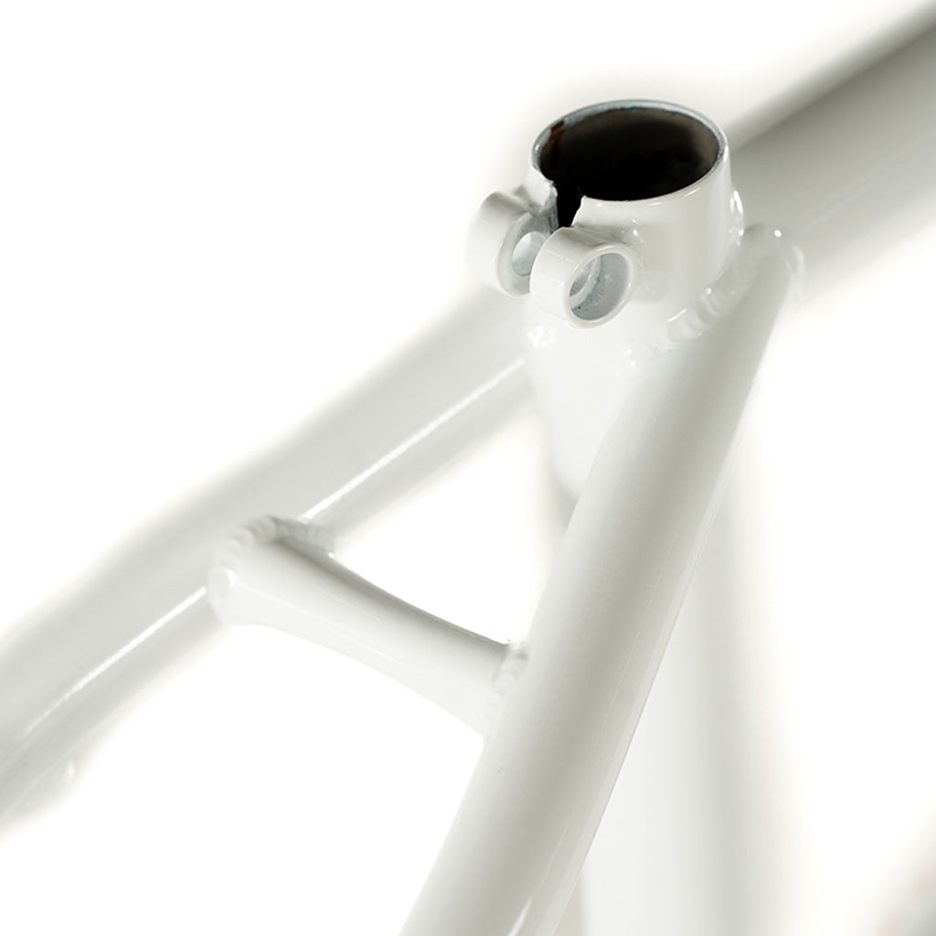 A close up of a Colony Enishi Flatland Frame (Kio Hayakawa Signature), Kio Hayakawa's signature model.
