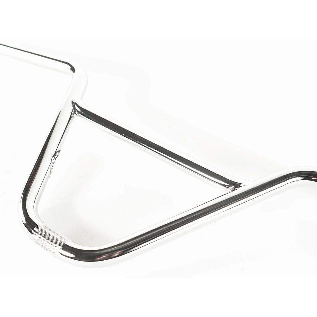 Colony Hardy V2 BMX Bars on a white background, showcasing a textured grip area for optimal control.