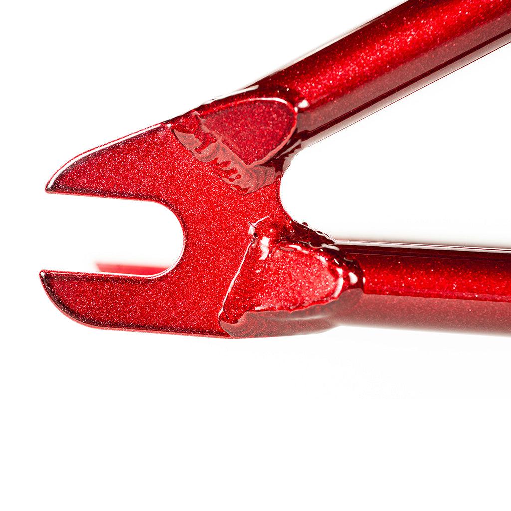A red Colony Rico 'Lite' Frame on a white background.