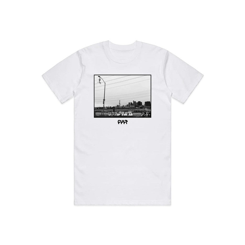 Cult Hanging T-Shirt / White / XL