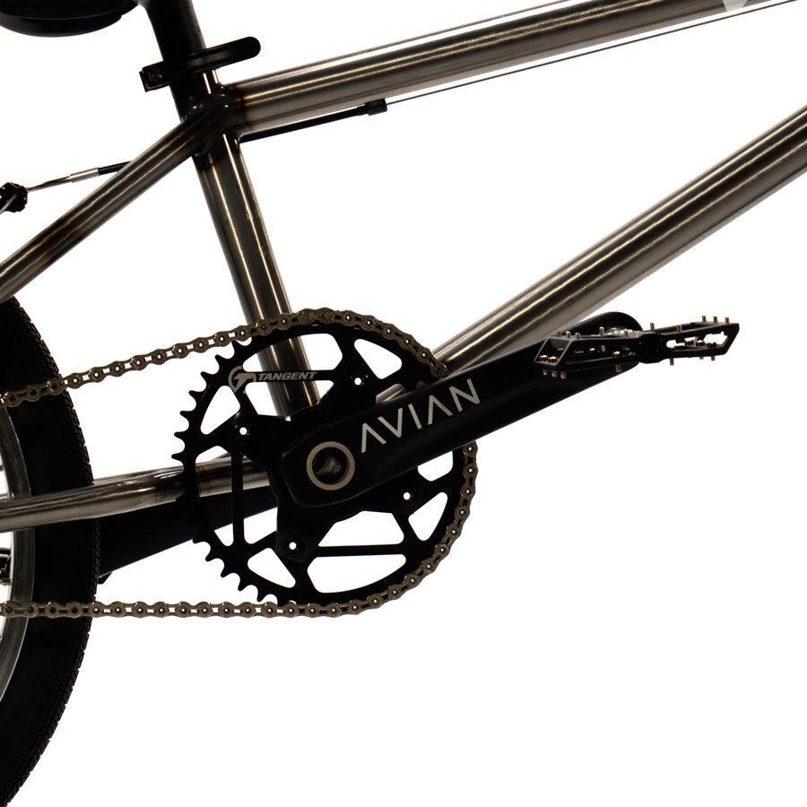 A custom Cult Vick Behm Custom Race Bike with a chain on it, designed for performance and style.