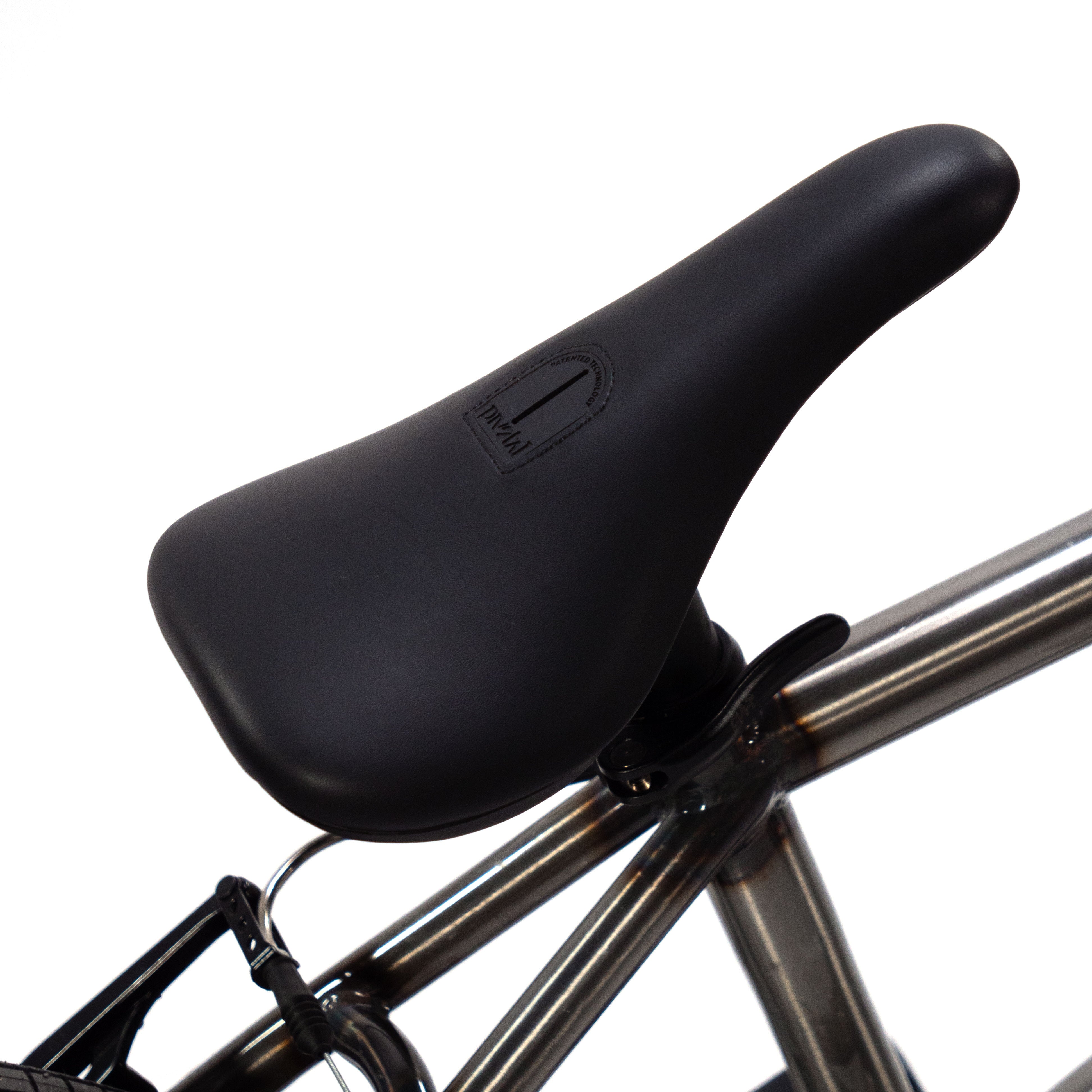 A close up of a Cult Vick Behm Custom Race Bike.