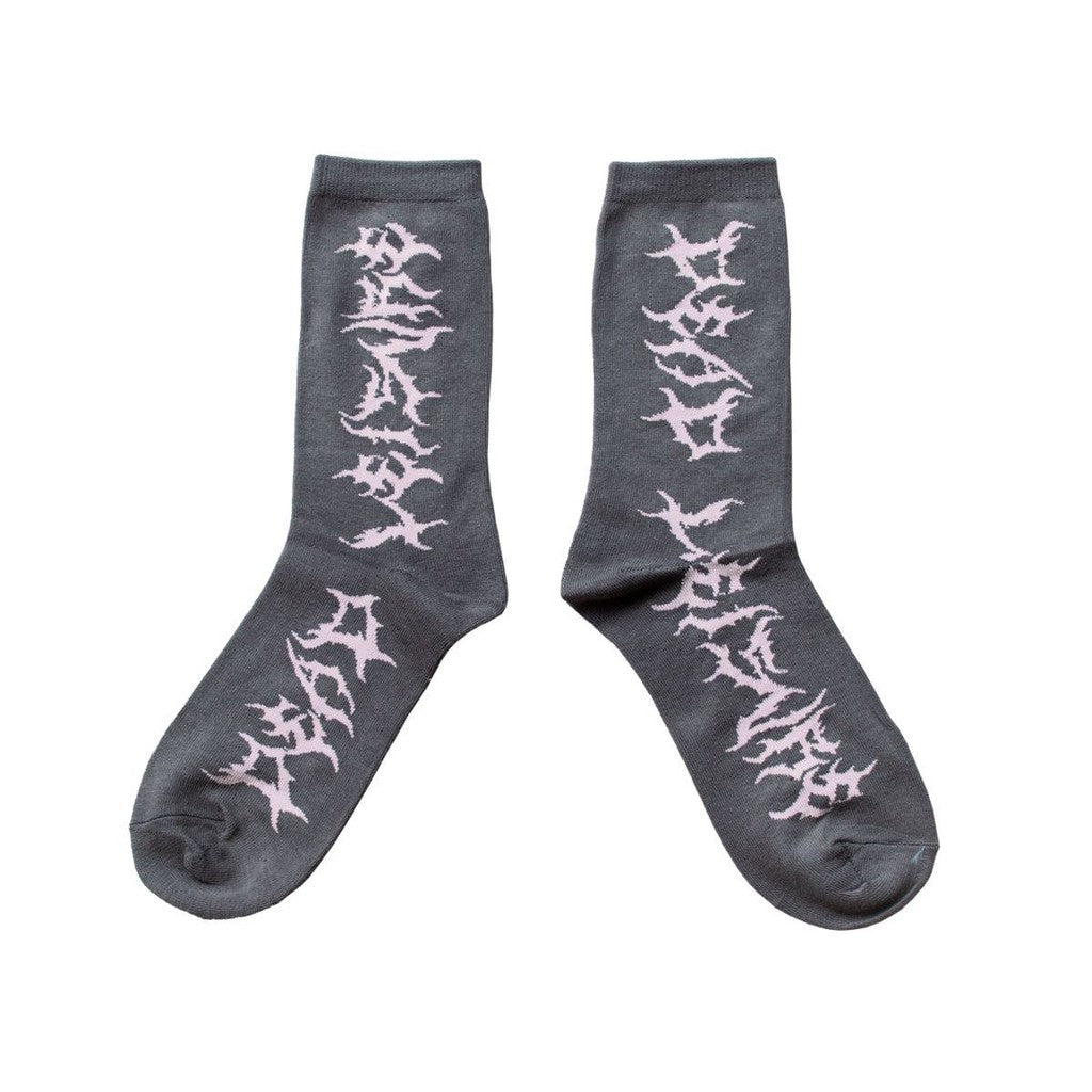 Dead Leisure Dead Forever Socks / Black