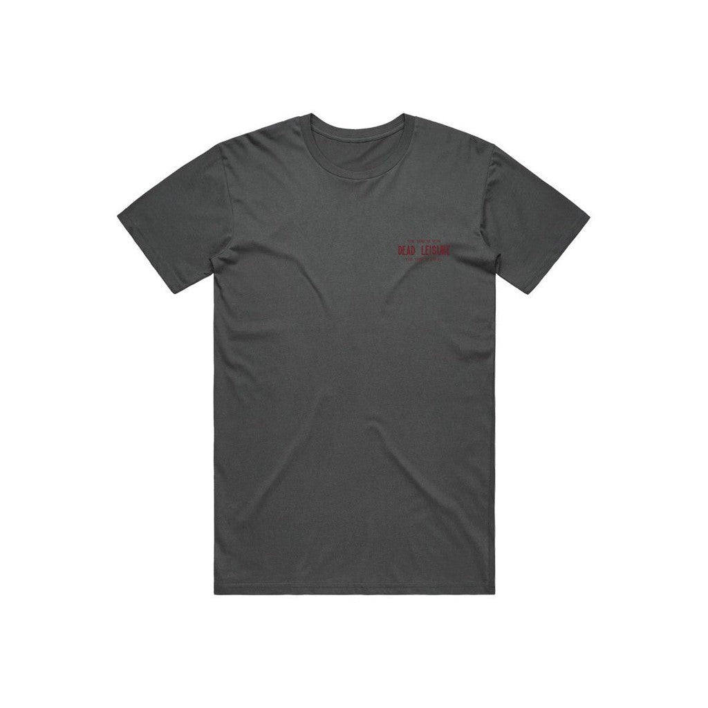 Dead Leisure The Time Is Cruel T-Shirt / Charcoal / L