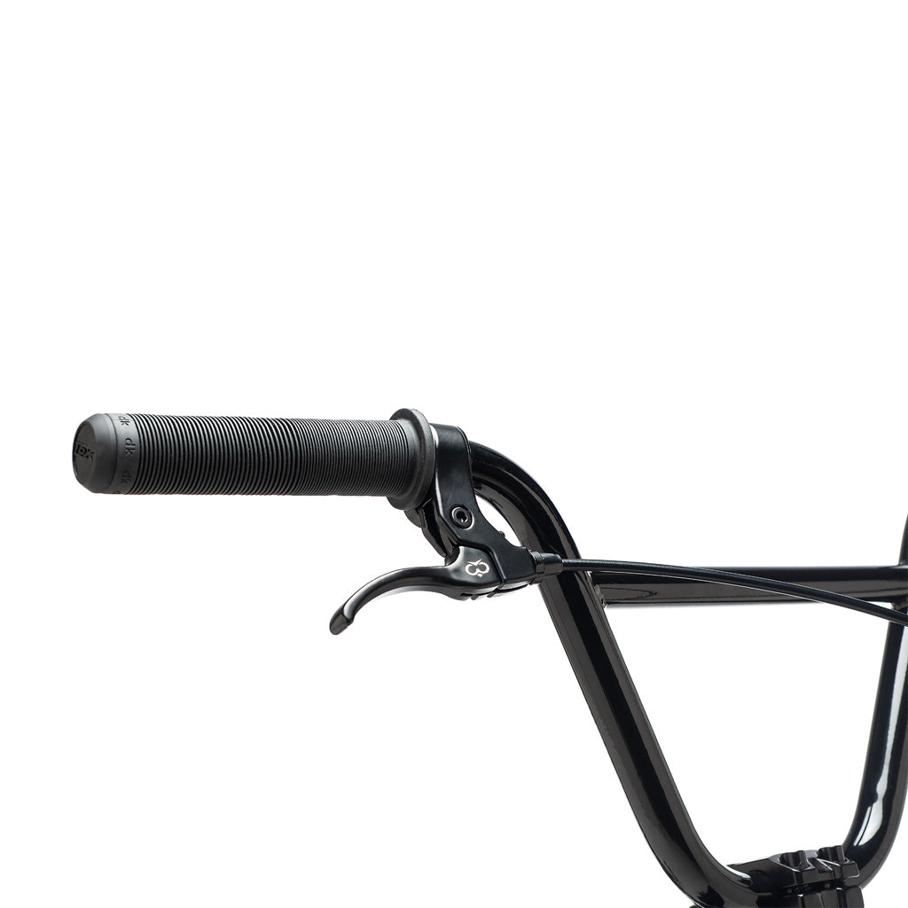 A mini BMX bike with an 18-inch wheel, the DK Aura 18 Inch Bike, showcased on a white background.