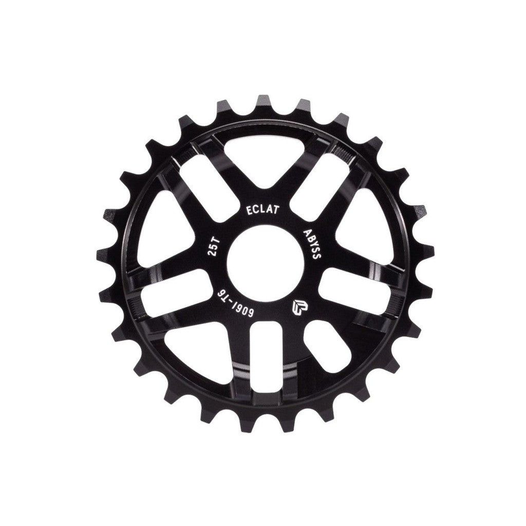 Eclat Abyss Sprocket / Black / 25T