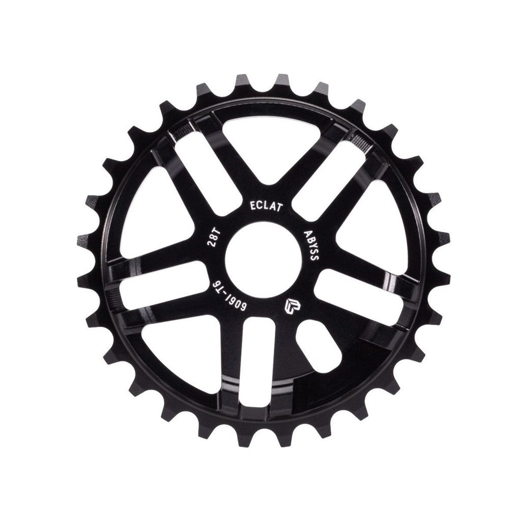 Eclat Abyss Sprocket / Black / 28T