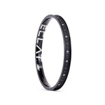 Eclat Bondi Logo Straight Wall Rim / Black / 36h
