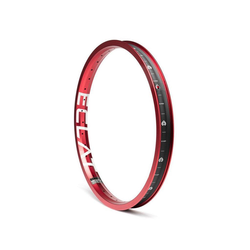 Eclat Bondi Logo Straight Wall Rim / Sandblast Red