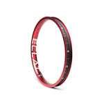 Eclat Bondi Logo Straight Wall Rim / Sandblast Red