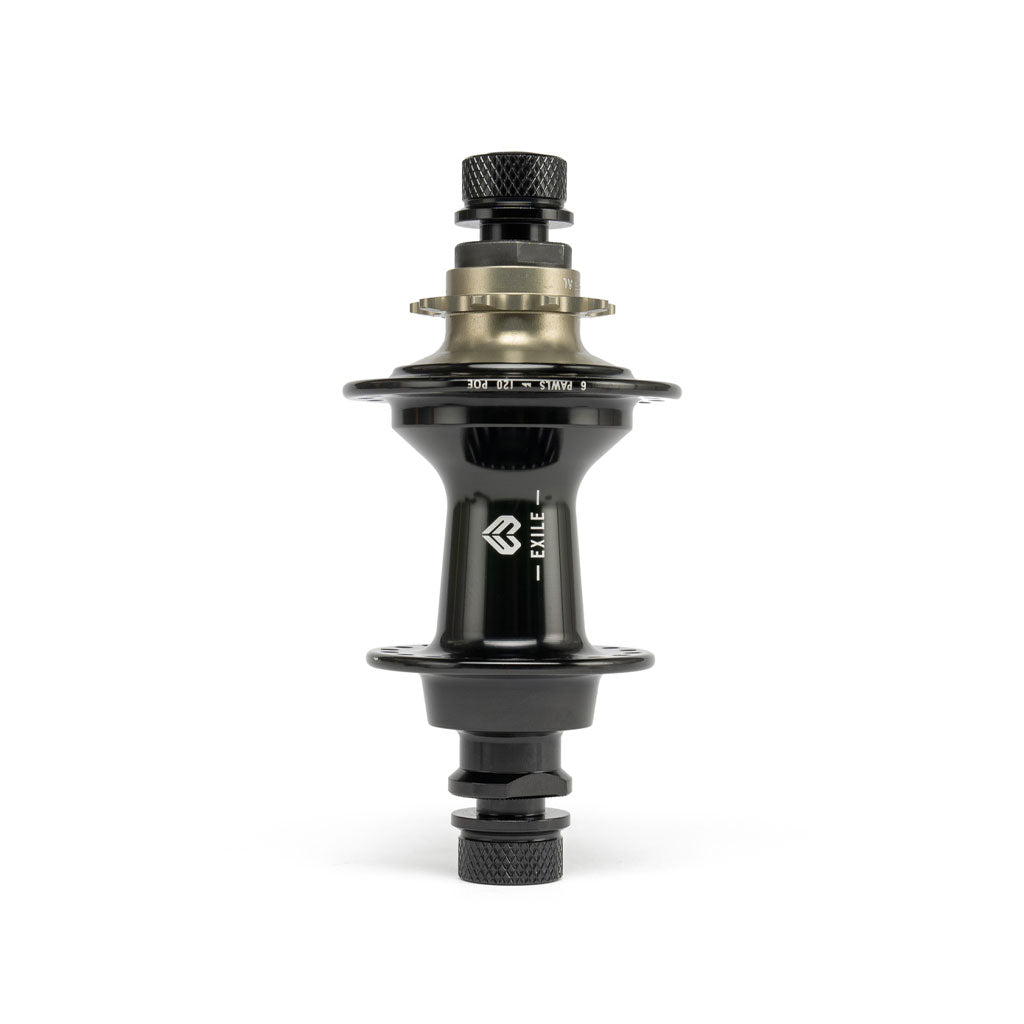 A lightweight Eclat Exile CS Rear Cassette Hub on a white background.