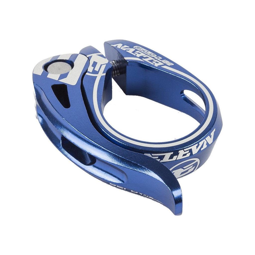 ELEVN Aero Seat Post Clamp Q/R / Blue / 27.2mm
