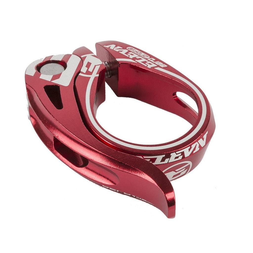 ELEVN Aero Seat Post Clamp Q/R / Red / 27.2mm