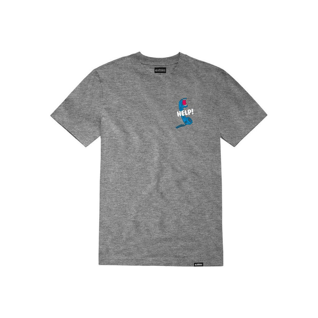 Etnies X Help T-Shirt / Grey Heather / M