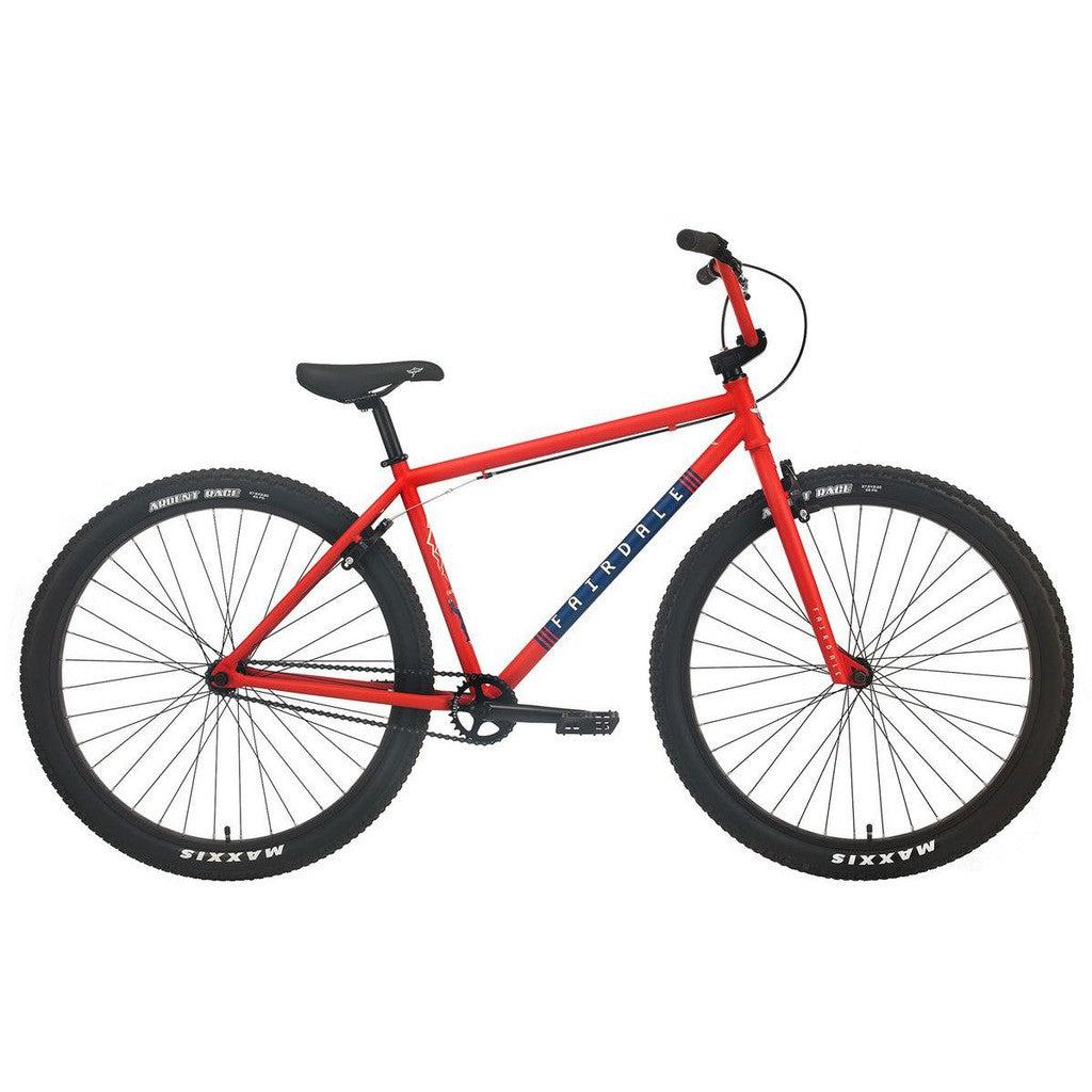 Fairdale Taj 27.5 Inch Bike (2023) / Matte Fire Engine Red / 27.5TT