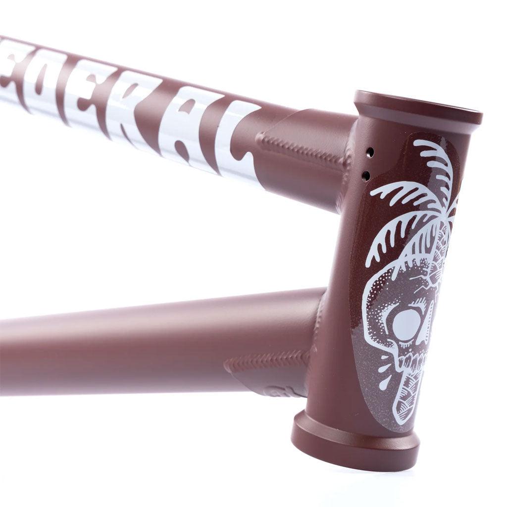 A Federal Boyd Hilder Signature ICS2 Frame with the word federal on it from Federal Bikes.