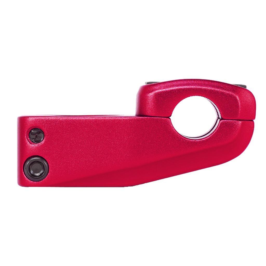 Eclat Onyx Stem (22.2mm Clamp) shown with two visible bolt holes and a circular clamp opening, made with advanced cold forging technology, photographed against a white background.