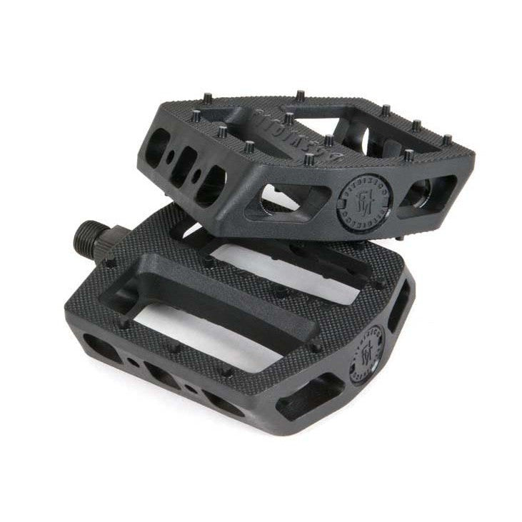 Fit Mac Plastic Pedals / Black / 9/16