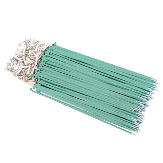 Hi-Tech Coloured Spokes (144pcs) / 187mm / Mint