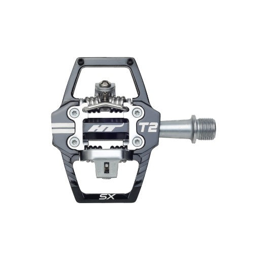HT T2-SX Clip In Pedals  / Black / 9/16