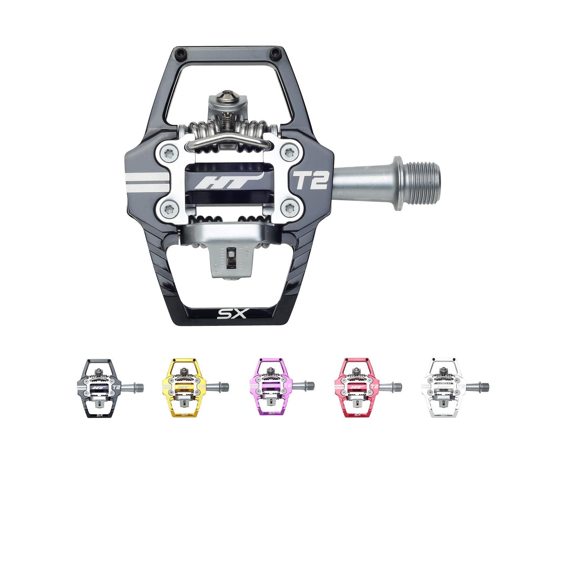 ht t2 sx pedals HT T2-SX Clip In Pedals
