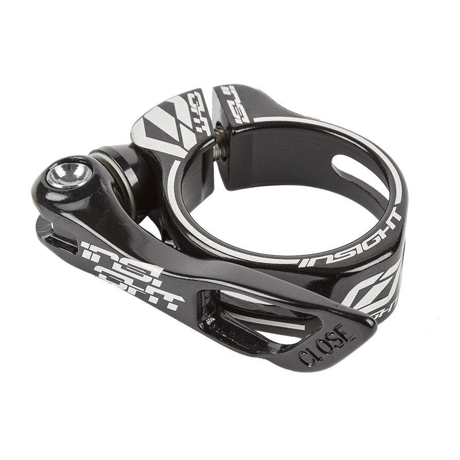 Insight Quick Release Seat Post Clamp / Black / 31.8mm