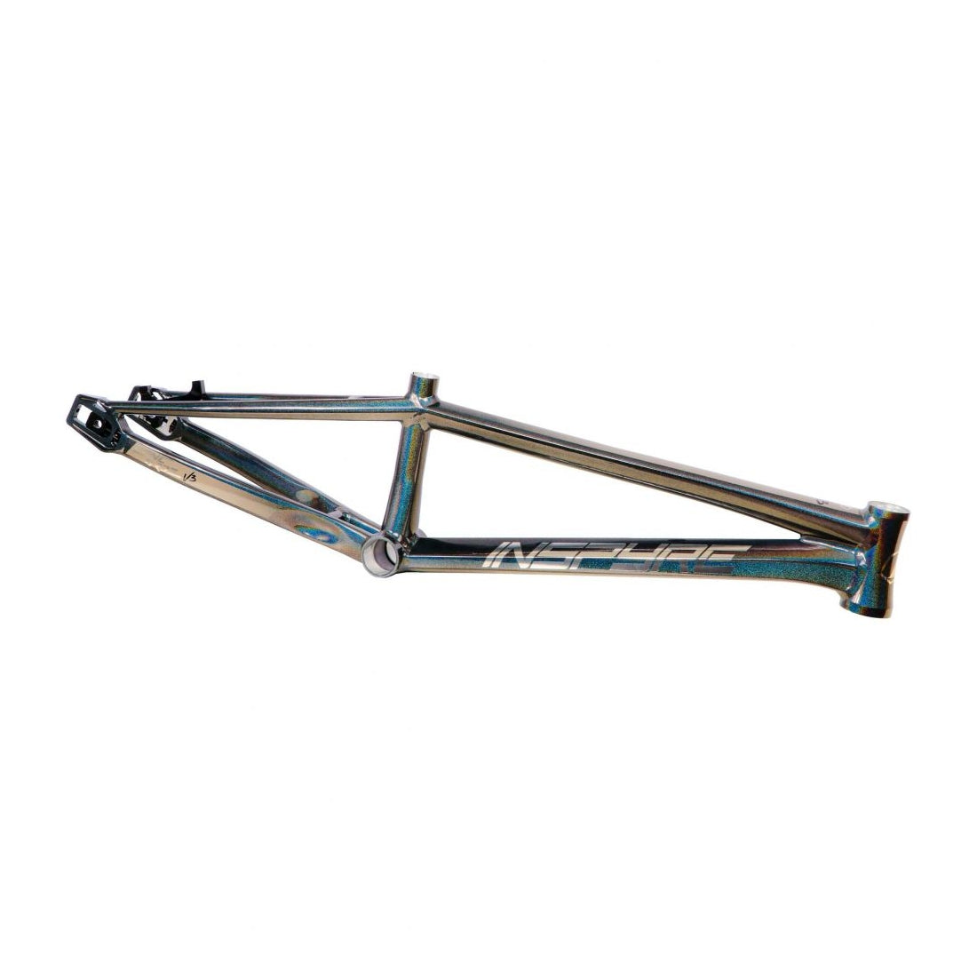 Inspyre Concorde V3 Pro XXL Frame BMX bicycle frame isolated on a white background.
